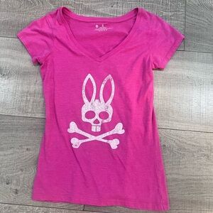 Psycho, bunny, extra small T-shirt, woman